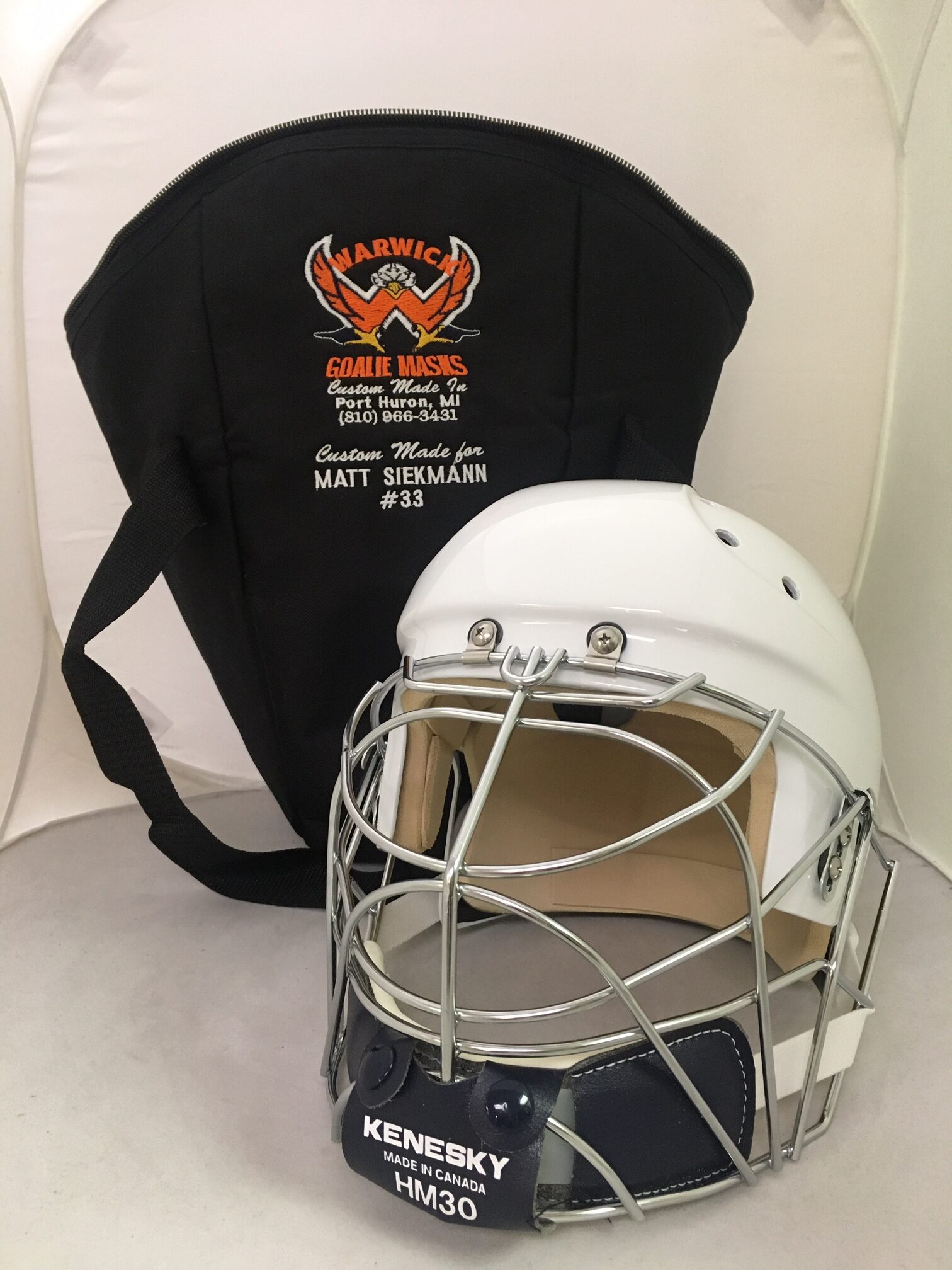 Warwick Mask Company - Custom Crafted Goalie Masks, Goalie Mask Refurbish  and Reconditioning, and Goalie Mask Repair